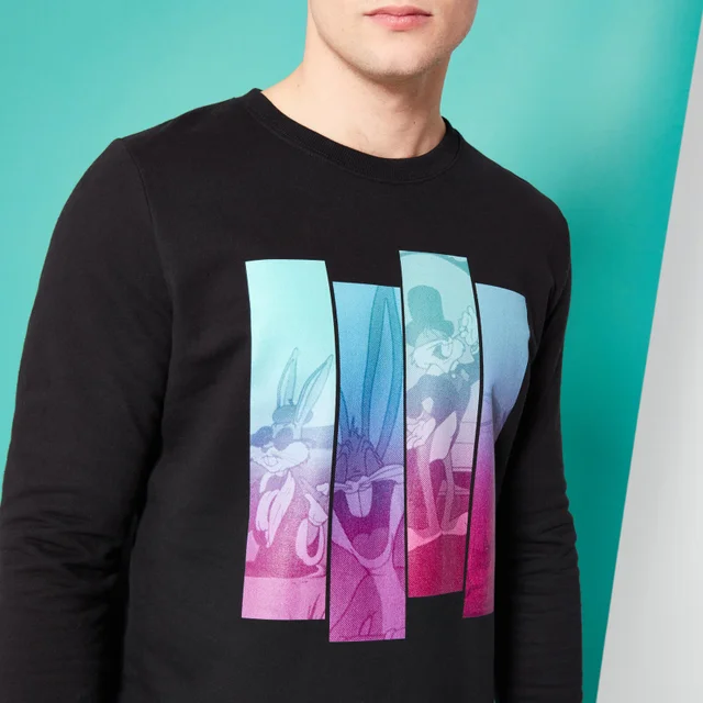 Looney Tunes Kaboom ! Bugs Bunny Sweat-shirt - Noir