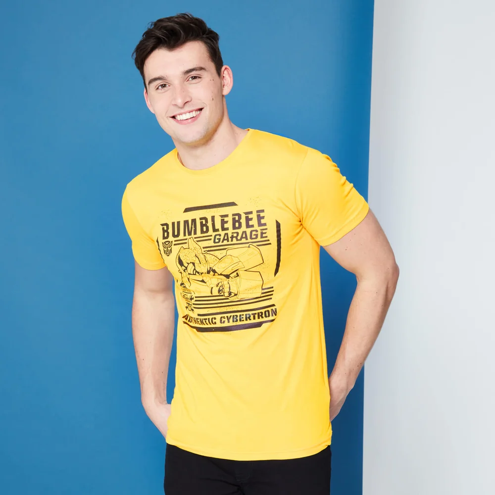 Transformers Bumblebee Garage T-Shirt - Jaune - S Image 1