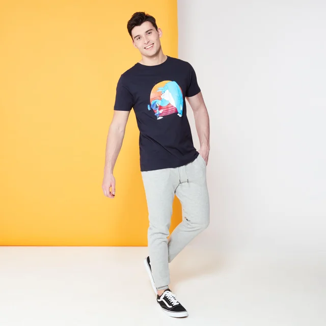 Looney Tunes Kaboom! Bunny Monster T-Shirt - Bleu Marine