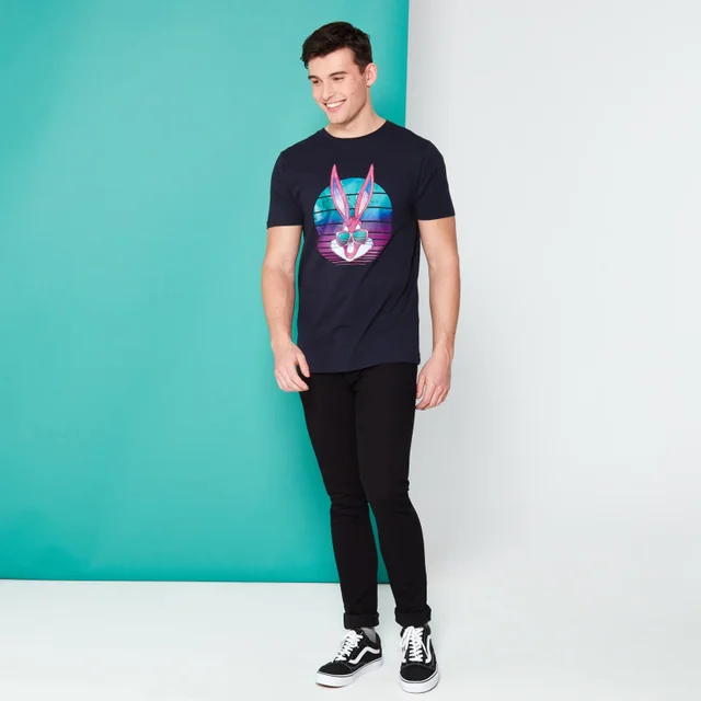 Looney Tunes Kaboom! Bugs Retro T-Shirt - Navy