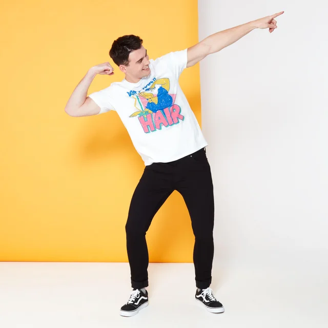 Cartoon Network Spin Off T-Shirt Johnny Bravo - Blanc