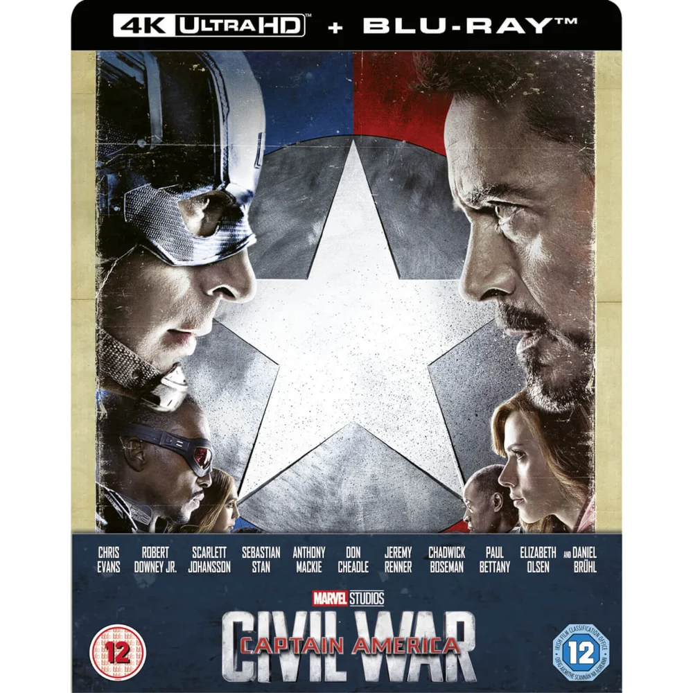 Captain America : Civil War 4K Ultra HD (Blu-Ray 2D inclus) Coffret exclusif Zavvi Image 1