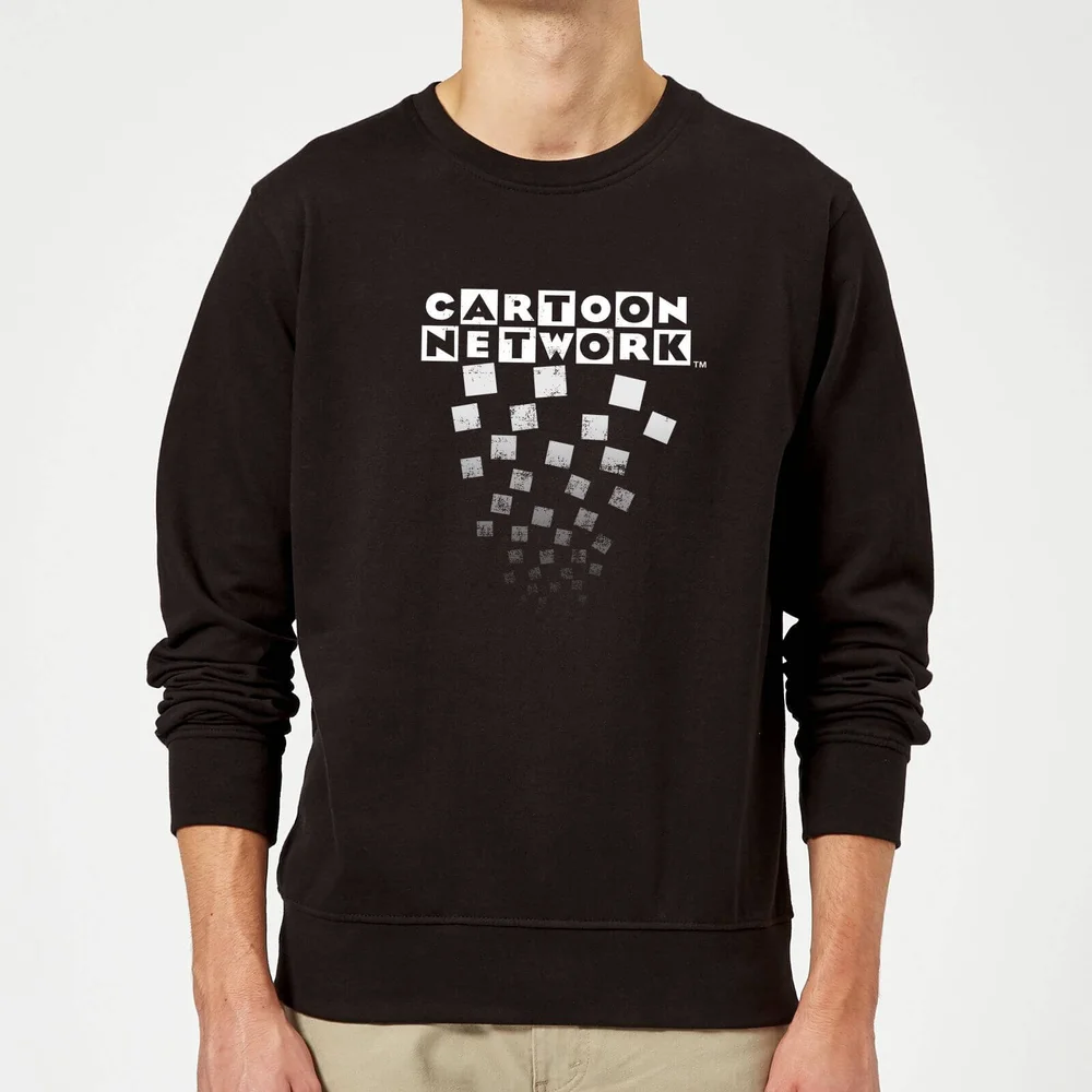 Cartoon Network Logo Fade Sweatshirt - Black - S Image 1