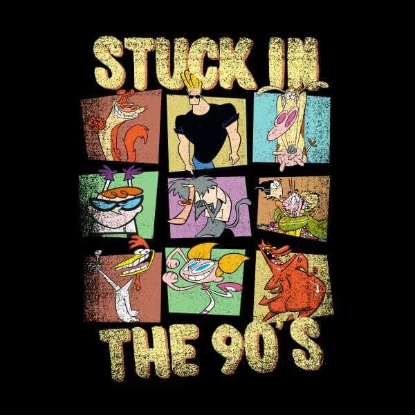 Cartoon Network Stuck In The 90s Sweatshirt - Black