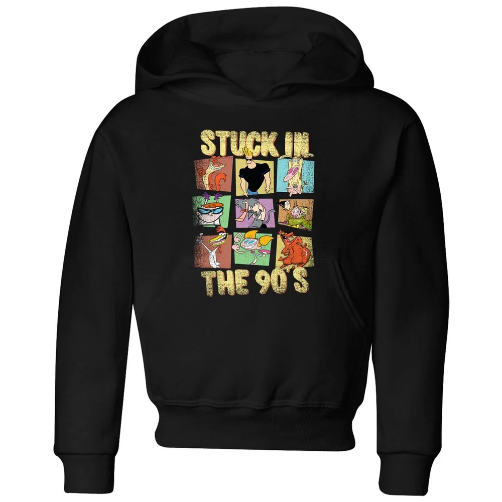 Cartoon Network Stuck In The 90s Kids' Hoodie - Black - 3-4 ans Image 1