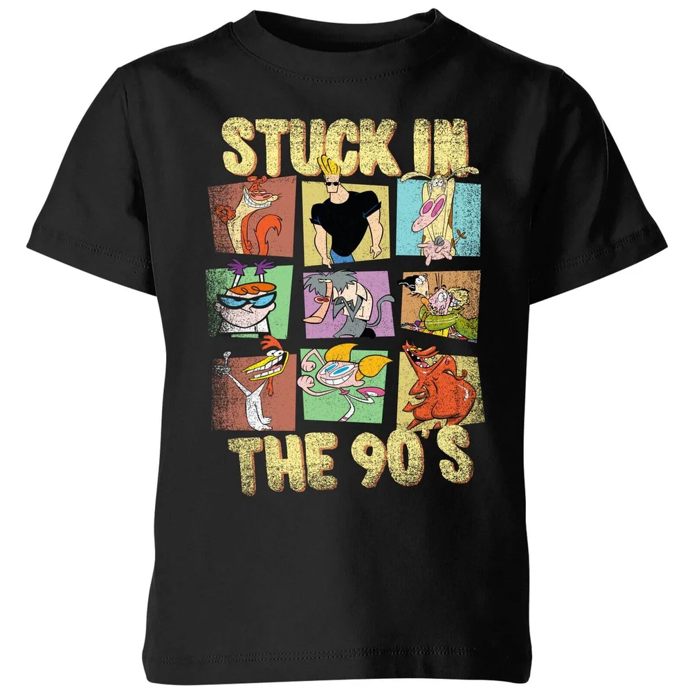 Cartoon Network Stuck In The 90s Kids' T-Shirt - Black - 3-4 ans Image 1