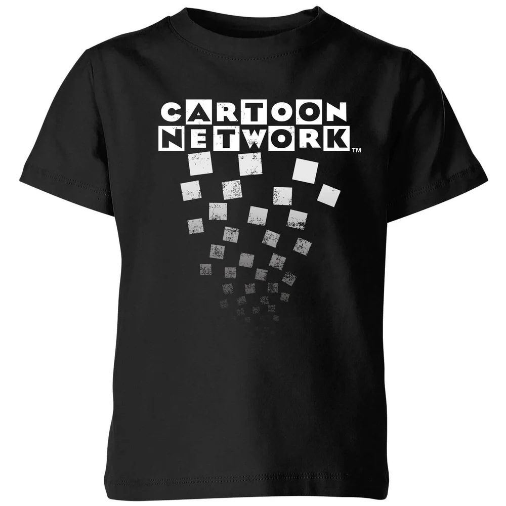 Cartoon Network Logo Fade Kids' T-Shirt - Black - 3-4 ans Image 1
