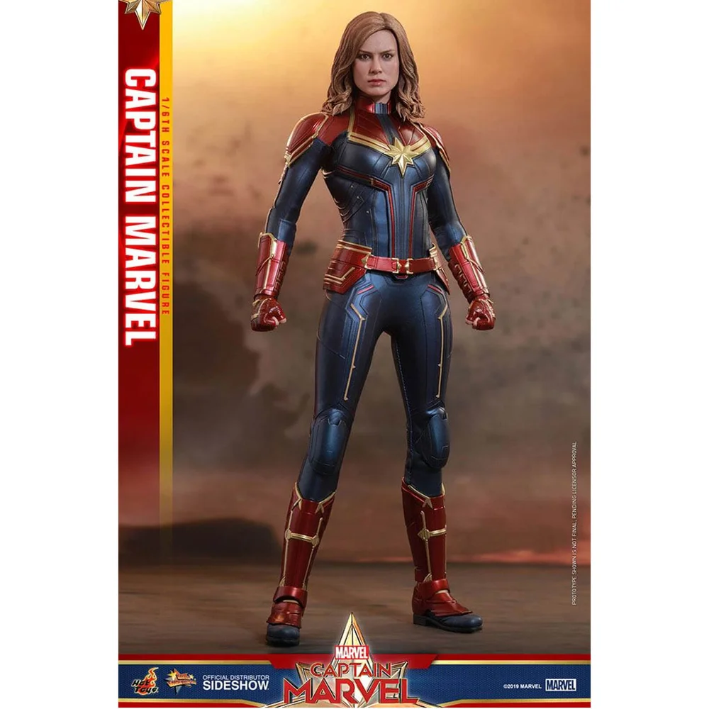 Figurine articulée MM Captain Marvel, inspirée du film Captain Marvel, échelle 1:6 (29 cm) – Hot Toys Image 1