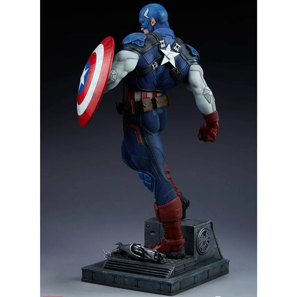 Marvel Comics - Statua Captain America 53cm - La Bottega Del Nerd Marvel Comics - Statua Captain America 53cm - La Bottega Del Nerd