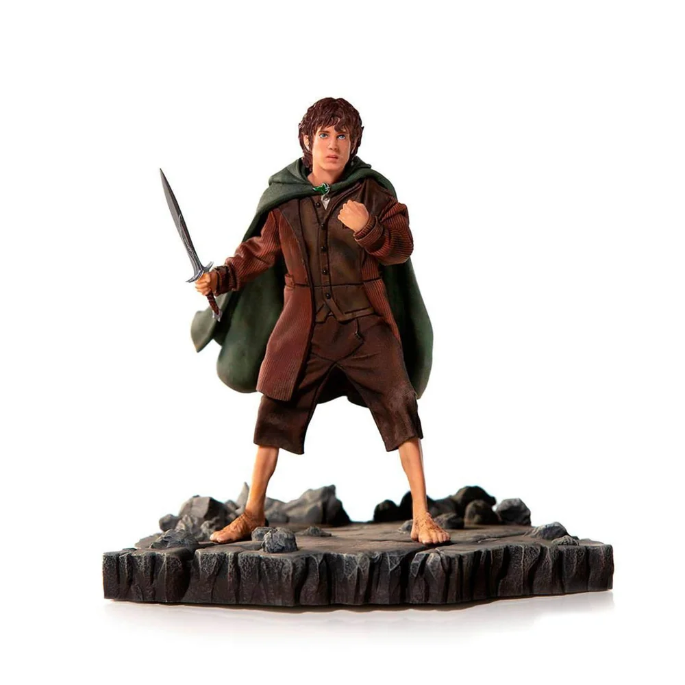 Figurine Frodon, Le Seigneur des Anneaux, échelle BDS Art 1:10 (14 cm) – Iron Studios Image 1