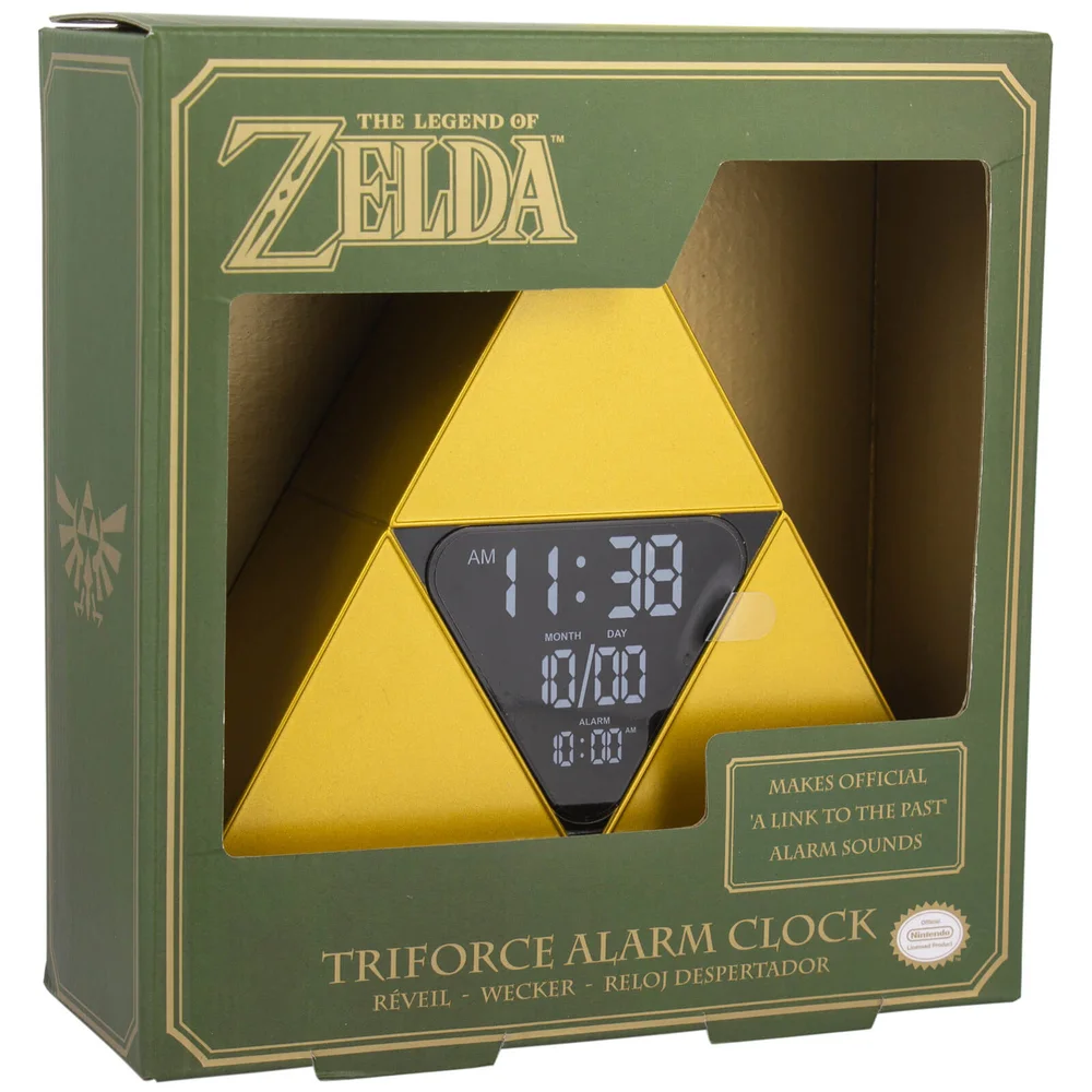Réveil-matin Tri-Force The Legend of Zelda Image 1