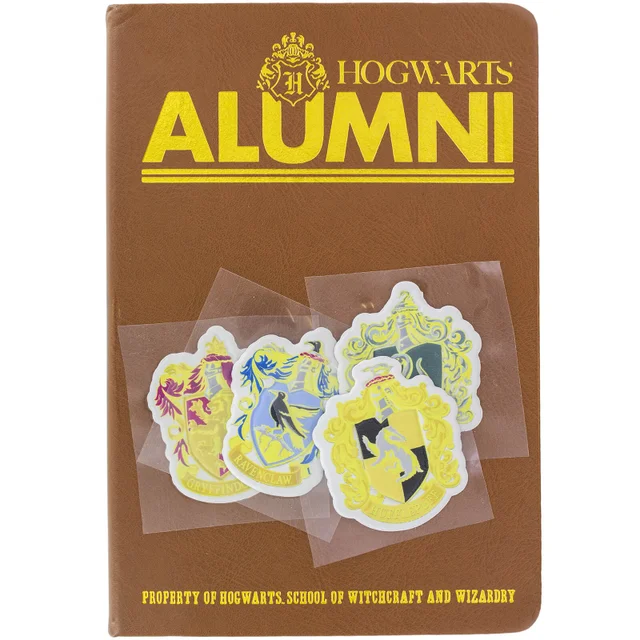 Carnet Poudlar Alumni et stickers – Harry Potter