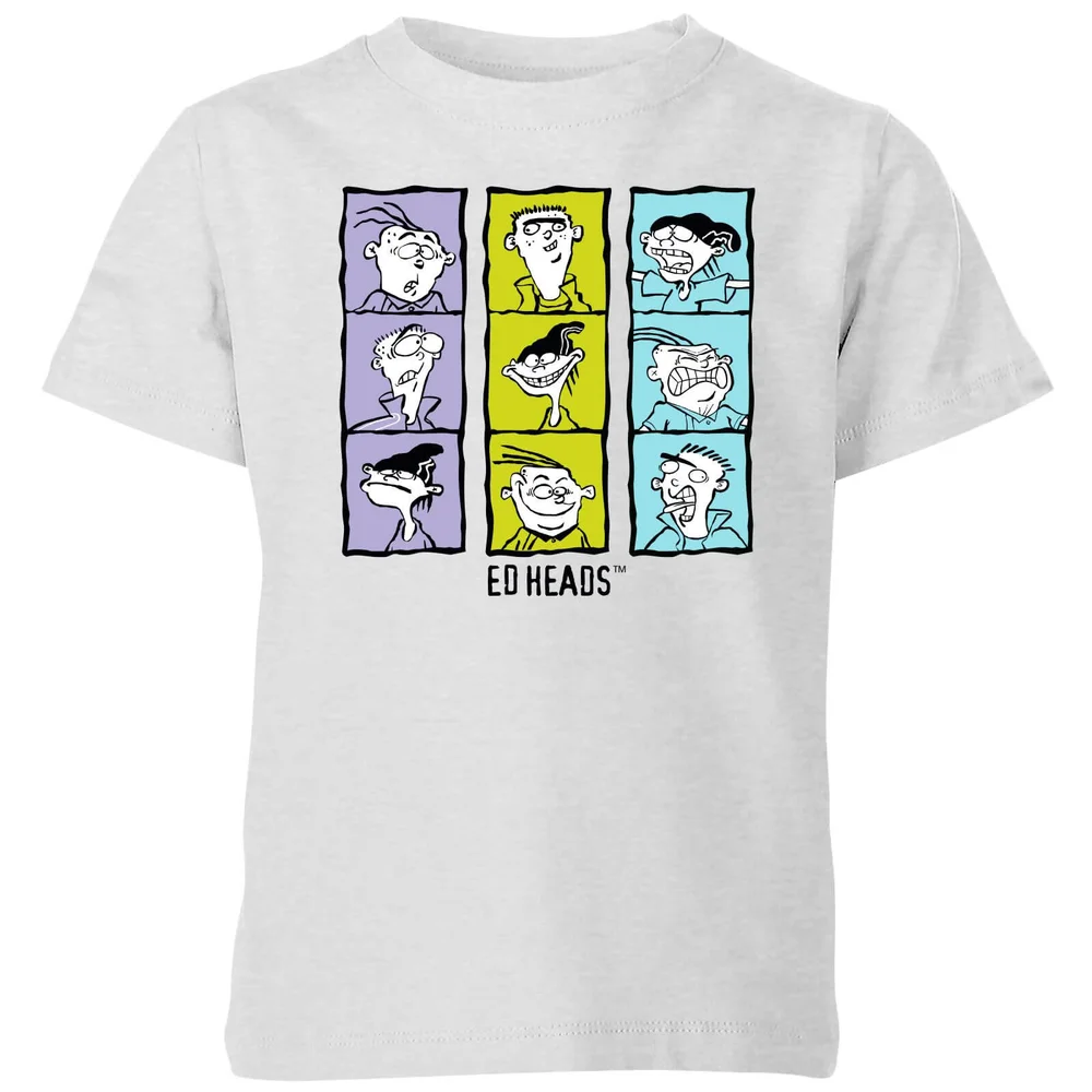 Ed, Edd n Eddy Heads Kids' T-Shirt - Grey - 3-4 ans Image 1