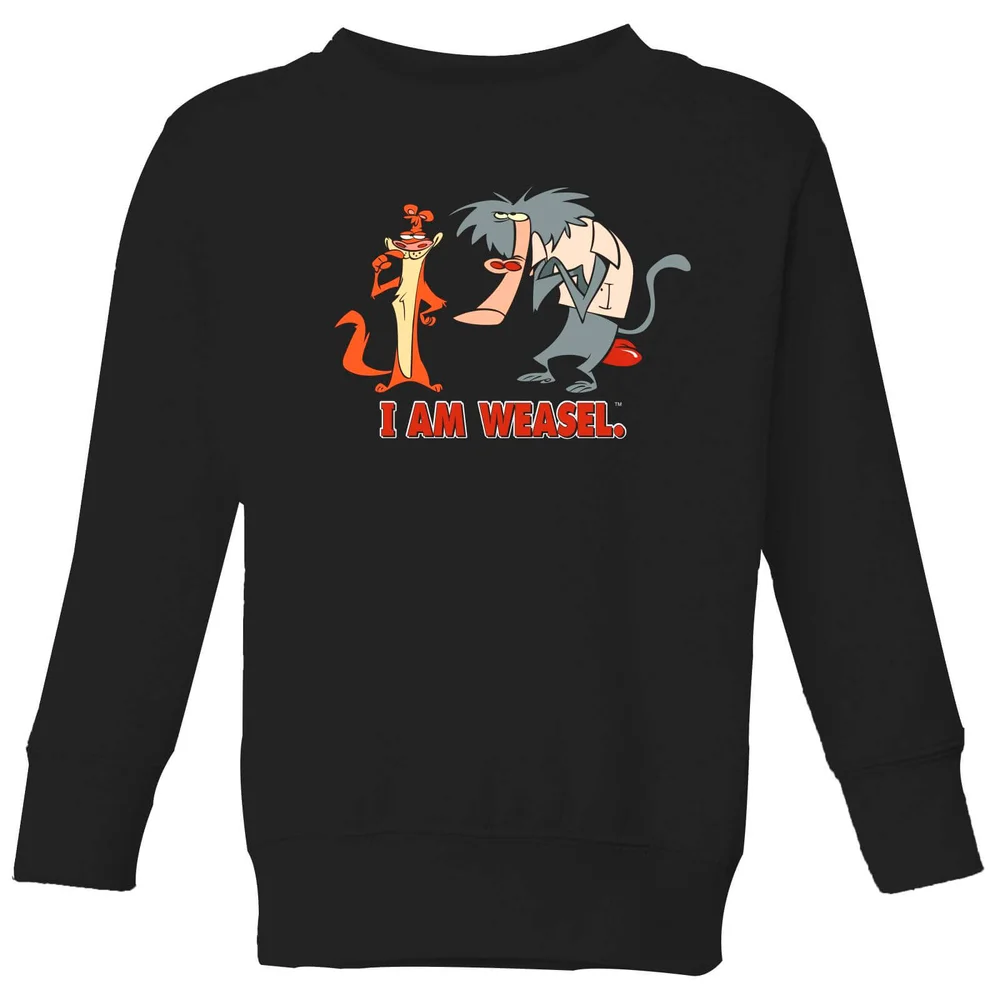 I Am Weasel Characters Kids' Sweatshirt - Black - 3-4 ans Image 1
