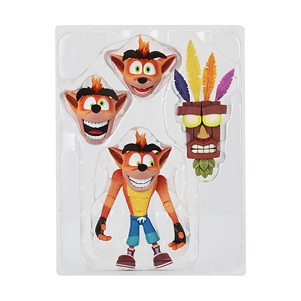 Figurine articulée Crash Bandicoot Ultra Deluxe – (18 cm) – NECA Image 1