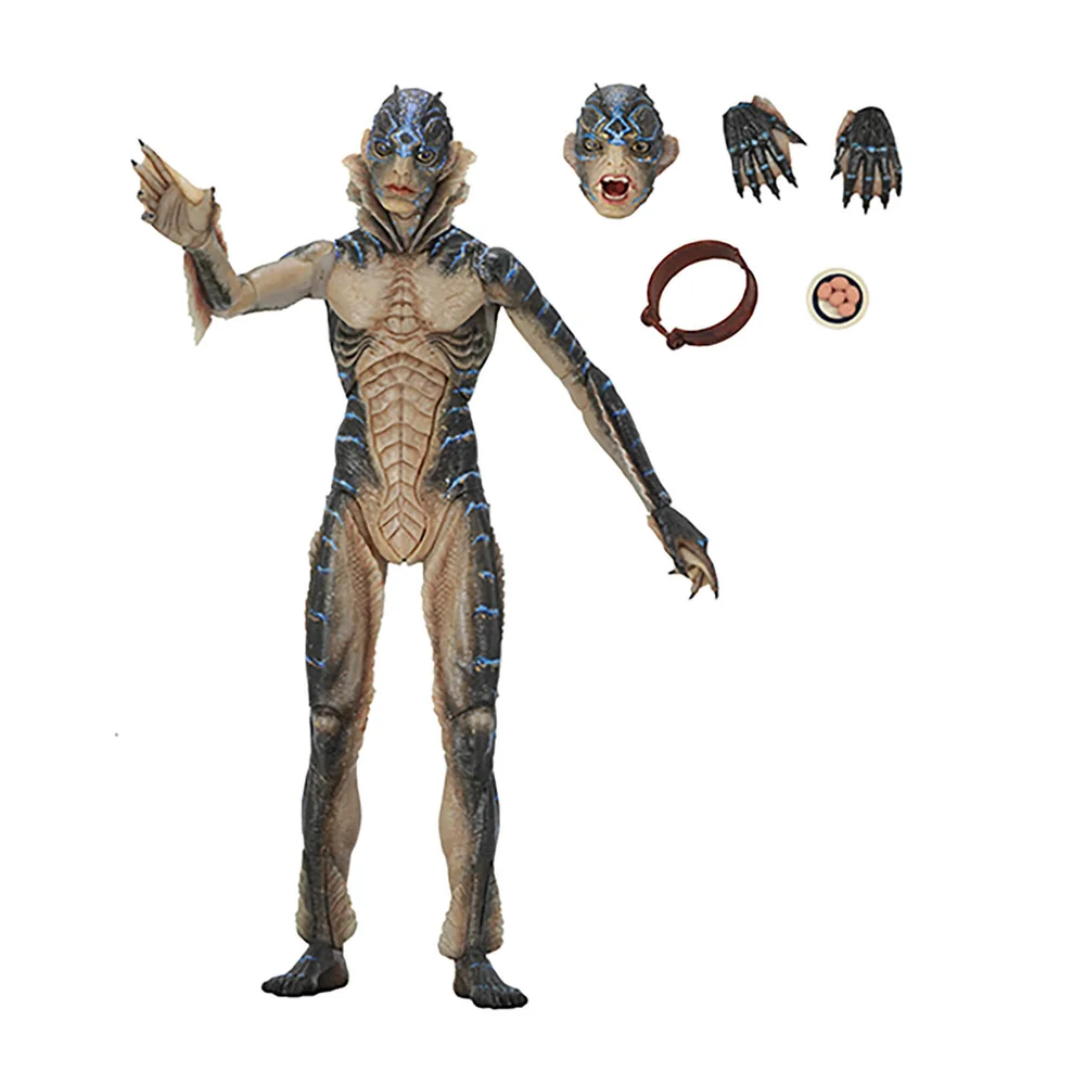 NECA La Forme de l'eau - Figurine 18 cm - Homme amphibie (Collection GDT) Image 1