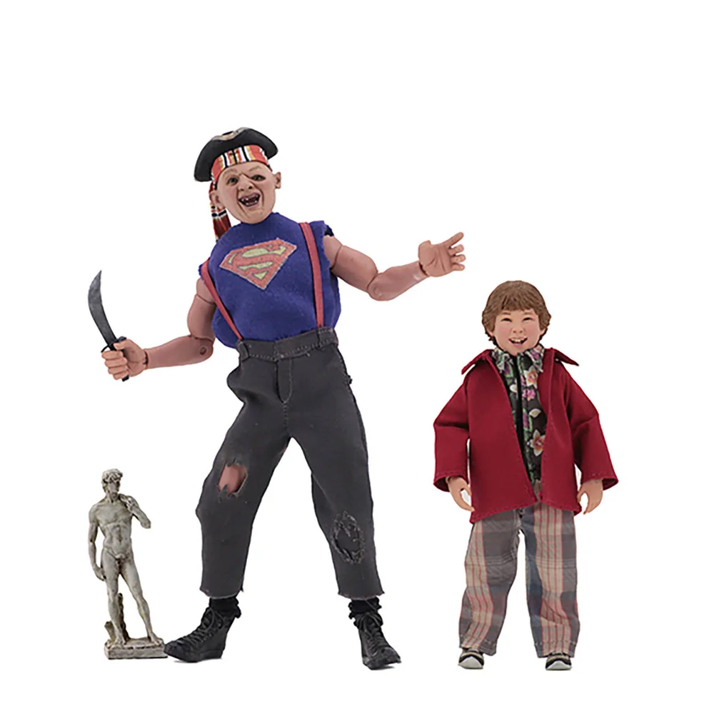 Pack de 2 Figurines articulées vêtues : Sinok et Choco (20 cm), Les Goonies – NECA Image 1
