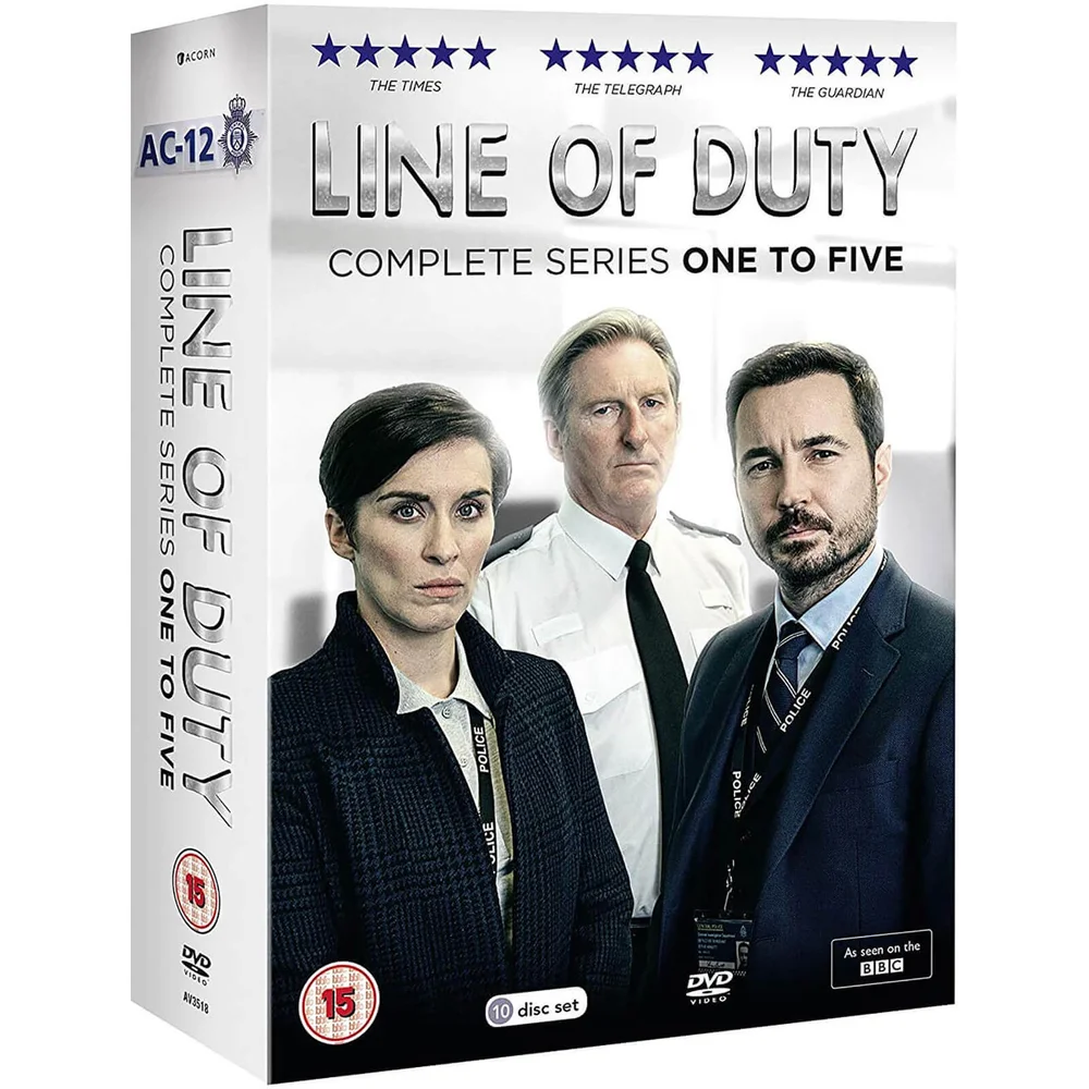 Line of Duty Coffret saisons 1-5 Image 1