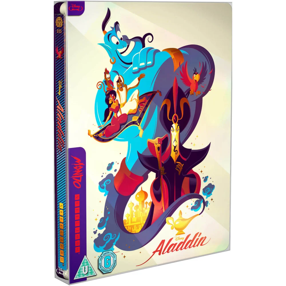 Aladdin - Mondo #35 - Steelbook Exclusif Limite pour Zavvi (Édition UK) Image 1