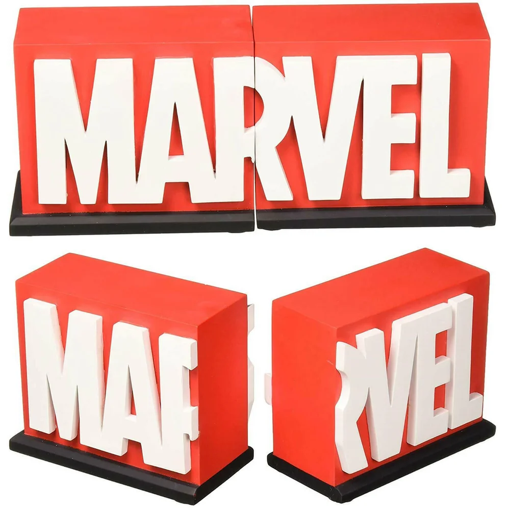 Serre-livres logo Marvel (11 cm) – Gentle Giant Image 1