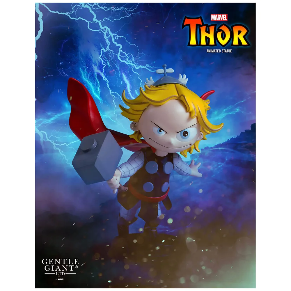 Statuette animée Thor Marvel Comics (12 cm) – Gentle Giant Image 1