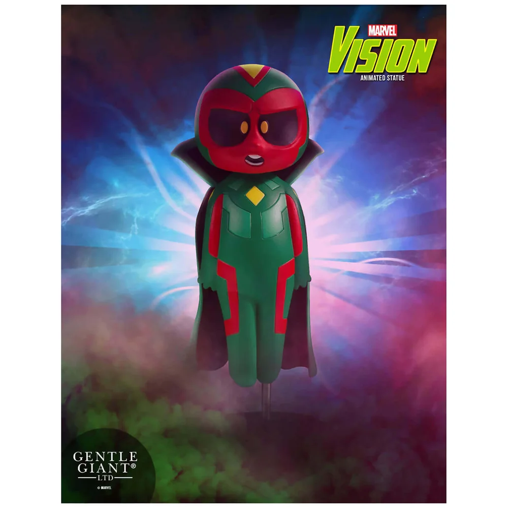 Gentle Giant Statue Marvel Style Animée - Vision Image 1