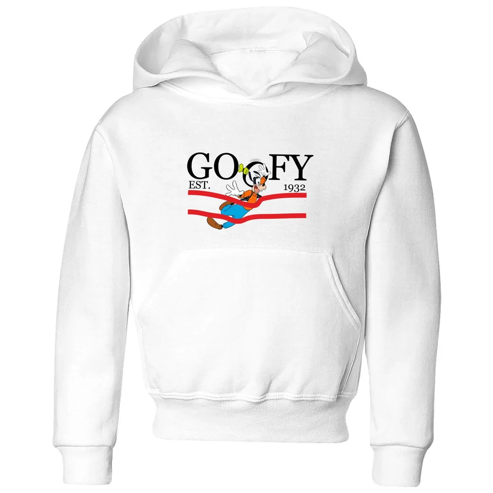 Disney Goofy By Nature Kids' Hoodie - White - 3-4 ans Image 1