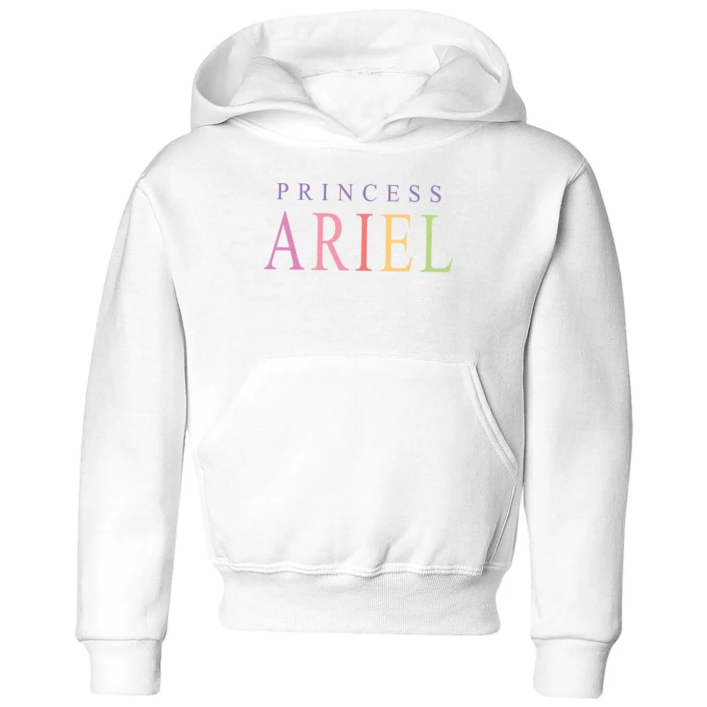 Disney The Little Mermaid Princess Ariel Kids' Hoodie - White - 3-4 ans Image 1