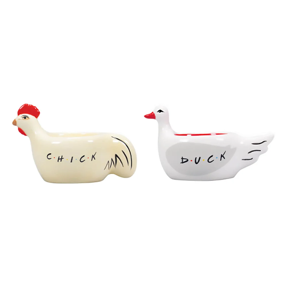 Set de coquetiers poule et canard Image 1