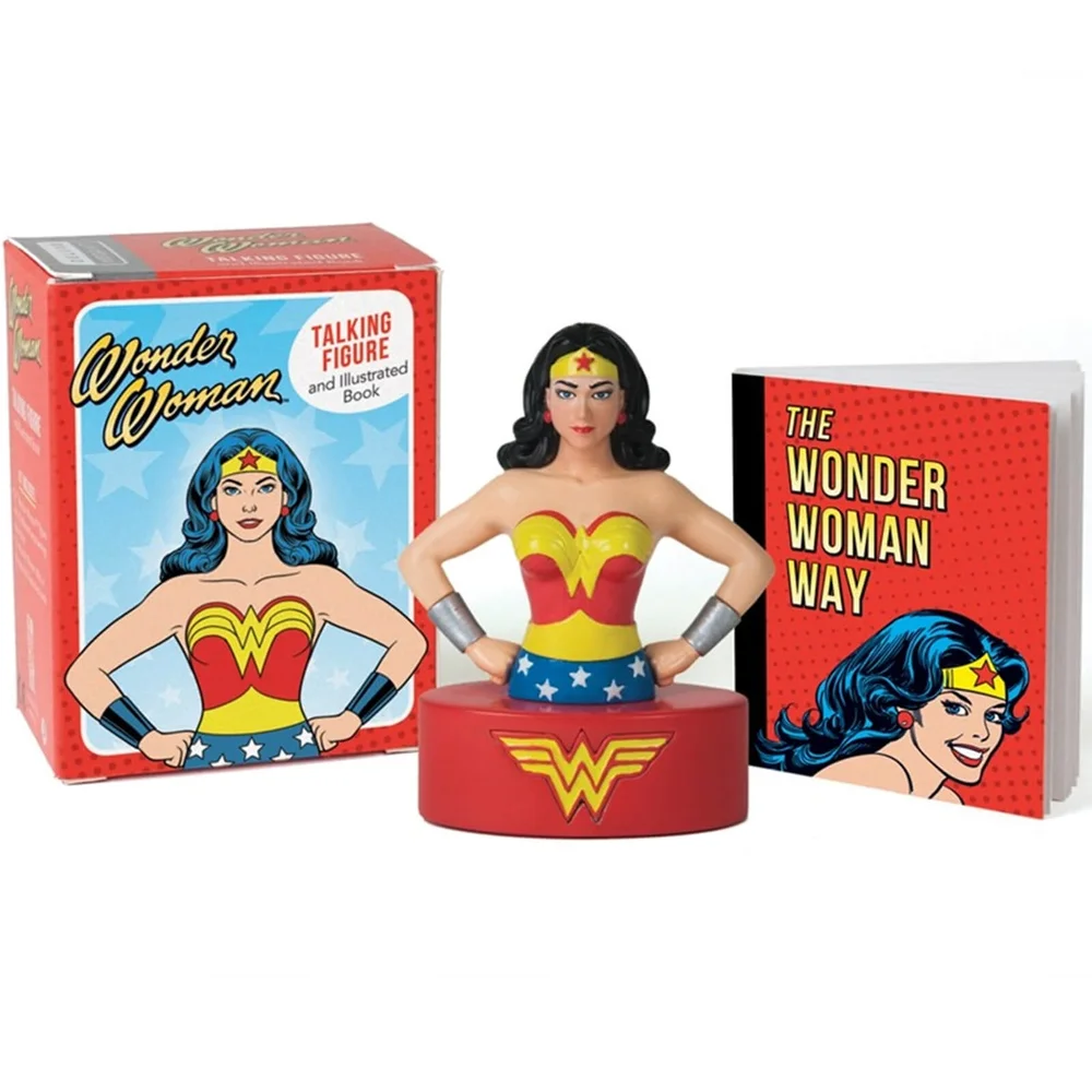 Wonder Woman – Mini Kit Figurine parlante et livre illustré Image 1