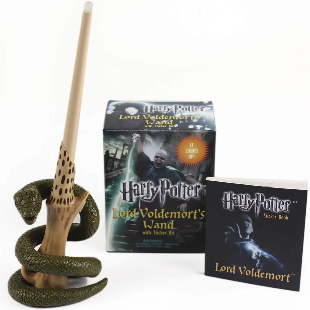 Kit Harry Potter – Baguette de Voldemort avec autocollants Image 1