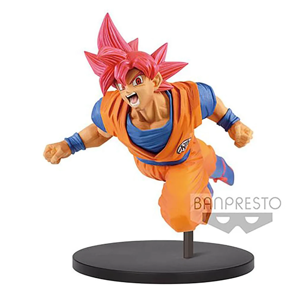 Figurine Dragon Ball Super - Son Goku Fes!! Vol.9 Super Saiyan God 20 cm - Banpresto Image 1