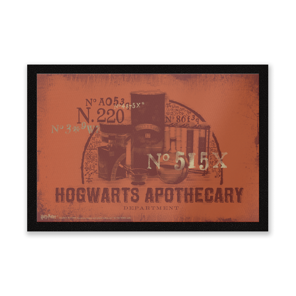 Paillasson Hogwarts Apothecary Harry Potter Image 1