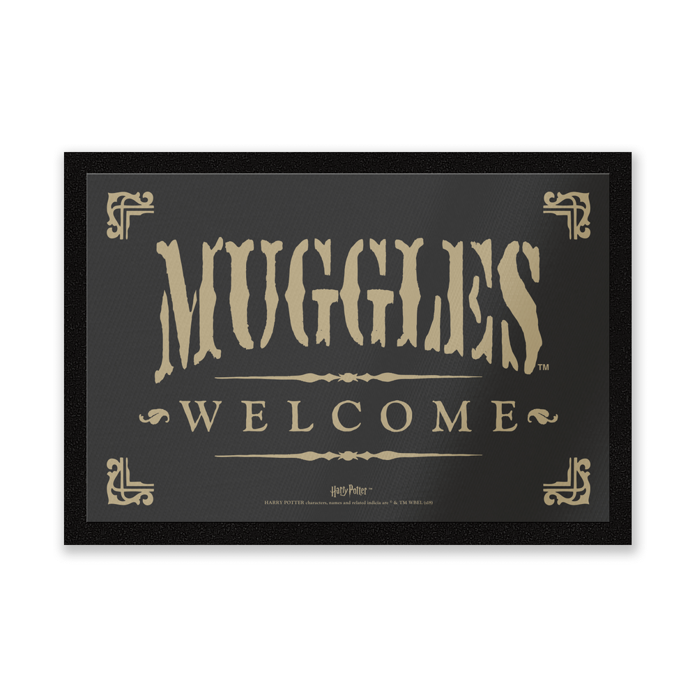 Paillasson Muggles Welcome Harry Potter Image 1