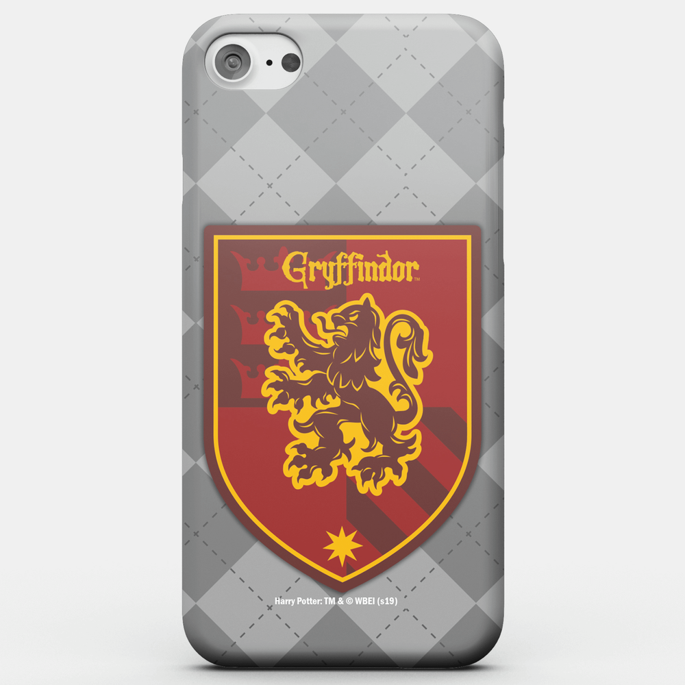 Coque Smartphone Écusson Gryffondor - Harry Potter pour iPhone et Android - iPhone 5/5s - Coque Simple Matte Image 1