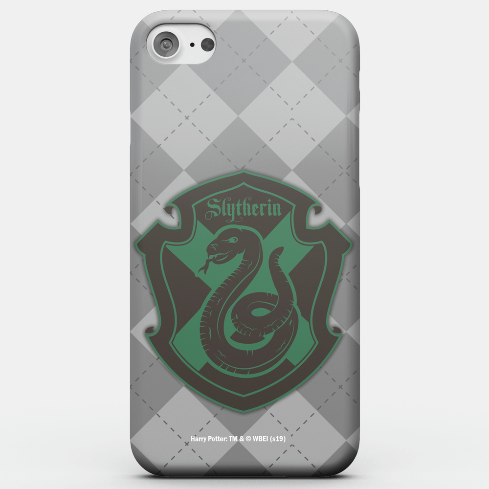 Coque Smartphone Écusson Serpentard - Harry Potter pour iPhone et Android - iPhone 5/5s - Coque Simple Matte Image 1