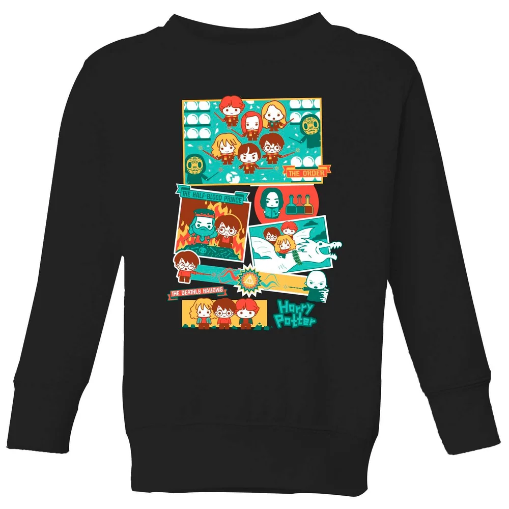 Harry Potter Kids Cute Films Kids' Sweatshirt - Black - 3-4 ans Image 1