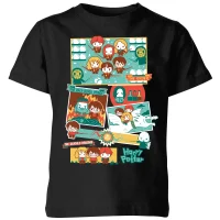 Harry Potter Kids Cute Films Kids' T-Shirt - Black - undefined undefined