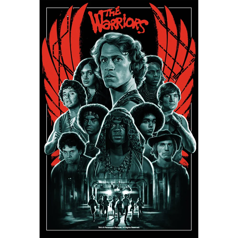 40ème Anniversaire du film les Guerriers de la nuit - Sérigraphie Image 1