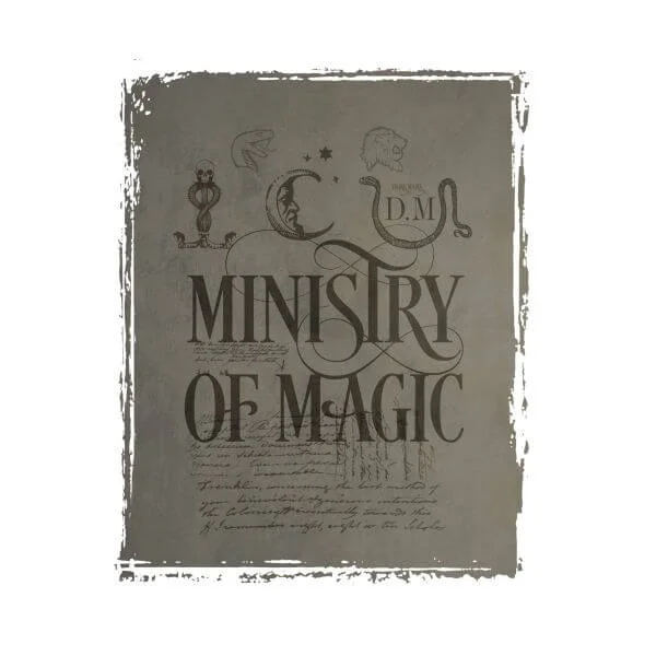 Harry Potter Ministry Of Magic Women's T-Shirt - White