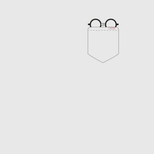 Harry Potter Harry Potter Pocket Glasses Women's T-Shirt - Grey