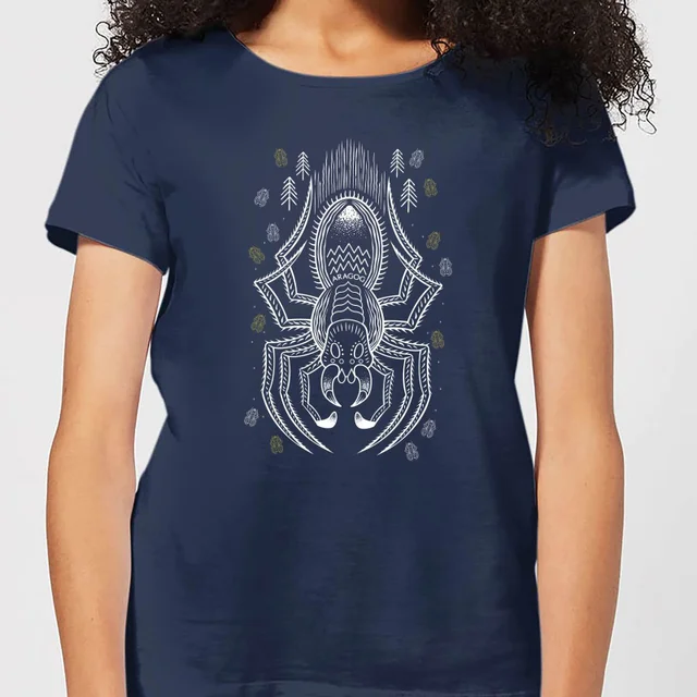 Harry Potter Aragog Women's T-Shirt - Navy