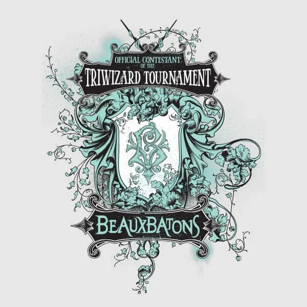 Harry Potter Triwizard Tournament Beauxbatons Women's T-Shirt - Grey