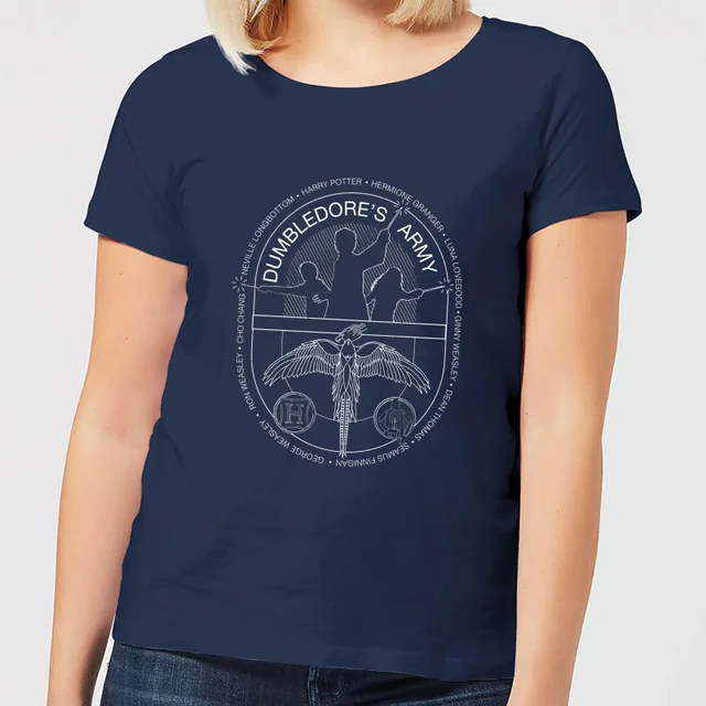 Harry Potter Dumblerdore's Army Women's T-Shirt - Navy