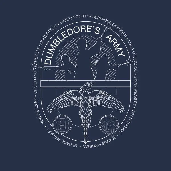 Harry Potter Dumblerdore's Army Women's T-Shirt - Navy
