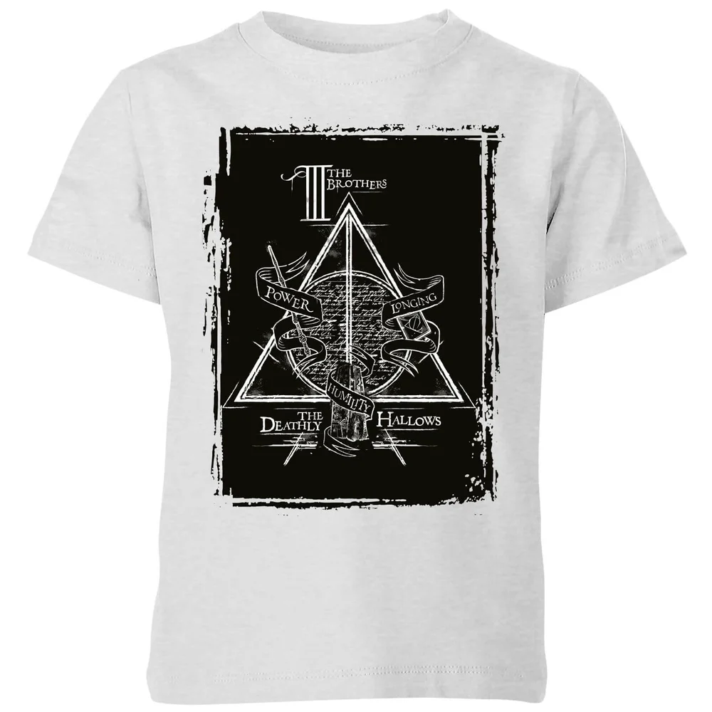 Harry Potter Three Brothers Kids' T-Shirt - Grey - 3-4 ans Image 1