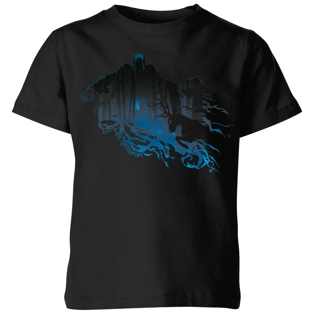 Harry Potter Dementor Silhouette Kids' T-Shirt - Black - 3-4 ans Image 1