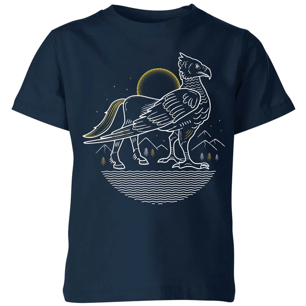 Harry Potter Buckbeak Kids' T-Shirt - Navy - 3-4 ans Image 1