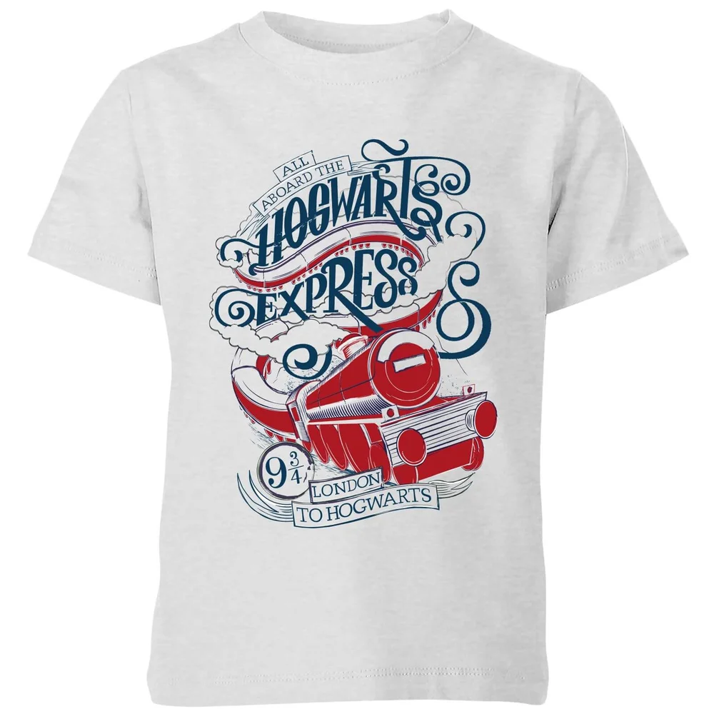 Harry Potter Hogwarts Express Kids' T-Shirt - Grey - 3-4 ans Image 1