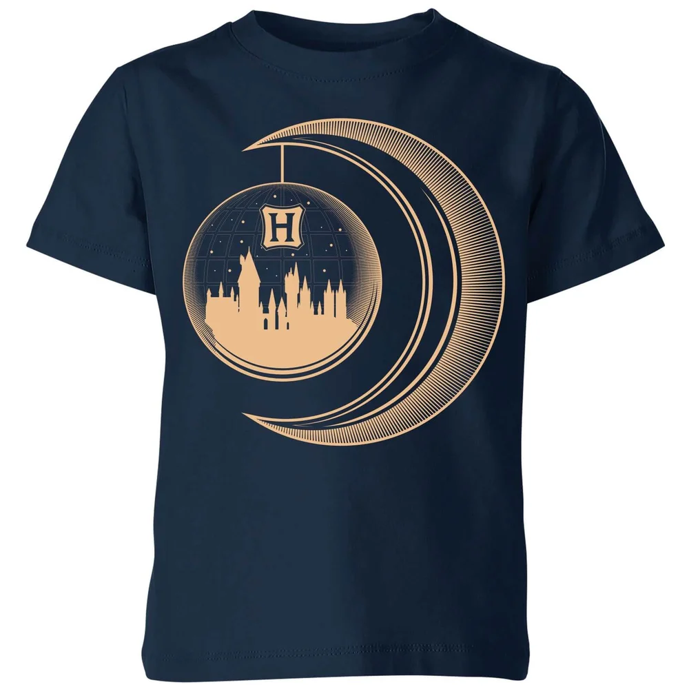 Harry Potter Globe Moon Kids' T-Shirt - Navy - 3-4 ans Image 1
